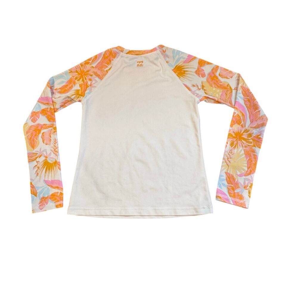 Billabong Youth Long Sleeve Rash Guard Swim  Top size 10